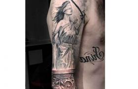 Значение татуировки фемида Богиня правосудия тату значение